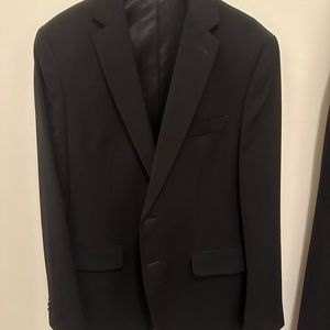 Banana Republic Black Suit 38R